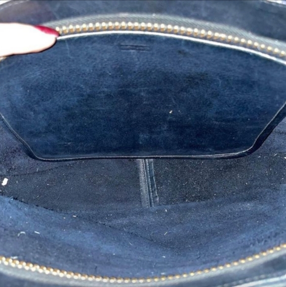 Pre-Creed Vintage Coach Watermelon Tote №9440 in Navy - Picture 9 of 11